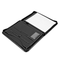 Miniatyrbild 5 av 7: 1st A4 Blixtlås Portfölj Affärskonferens Mapp Organizer Fodral Case -blcak