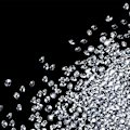 Miniatyrbild 2 av 5: 3 x 5000/förpackning Akryl Diamant Kristaller Bröllopsfest Dekorationer DIY Konst Hantverk--