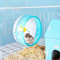 Miniatyrbilde 2 av 4: 4.7-tommers Stille Hamster Treningshjul -- Premium PP-materiale, Stille Stort Spinner Løpehjul for