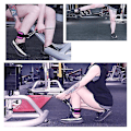 Miniatyrbilde 5 av 5: 1 Par Ankelstropper for Kabelmaskinøvelser - Svart, Glute-trening, Underkroppsøvelser - Justerbare Benstropper med Neoprenpolstring