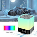 Miniatyrbild 5 av 5: Touch Control Sänglampa Bluetooth Högtalare, 28 LED Färgskiftande