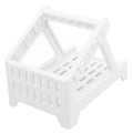 Miniatyrbillede 5 af 8: Stregkodeprinterstativ Spar plads Let og praktisk miniprinterstativ til generelle etiketteringsmaskiner Hjemmekontor Hvid