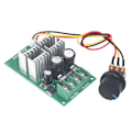 Miniatyrbild 2 av 8: DC Motor Speed ​​Controller Högkvalitativ PWM Support PLC Analog med ratt DC6-60V 20A