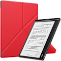 Miniatyrbillede 1 af 4: Smart tablet-etui i læder til Kobo Elipsa 2e-B6 Rød