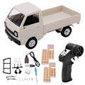 Pikkukuva 1 / 8: 1:16 RC-kuorma-auto, 4-pyöräinen leluauto 2,4 GHz:n langattomalla kaukosäätimellä ja USB-latauksella