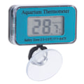 Miniatyrbild 2 av 8: Vattentät digital LCD-termometer temperaturmätare med sugkopp för akvarium nedsänkbara fiskbehållare