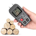 Miniatyrbild 3 av 8: Digital LCD Handhållen Trä Fuktmätardampdetektor Hygrometer Tester Sensor