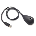 Pikkukuva 1 / 5: 31.50 tuuman USB 3.0 -jatkokaapeli jalustalla, uros-naaras datansiirtokaapeli