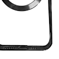 Pikkukuva 8 / 8: Puhelimen suojakotelo Muodikkaasti sähköpinnoitettu magneettinen imu Täysin peitetty iskunkestävä puhelimen suojakotelo IPhonelle Musta IPhone 13:lle