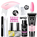 Miniatyrbild 2 av 5: Manikyrset: Nagellamp, nagelborr, polygelkit, poleringsset USA ZH161-4
