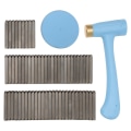 Miniatyrbillede 7 af 8: Metal stemplingssæt Holdbar Stabil Robust Praktisk Bred anvendelse Polering Metal Stempler Sæt