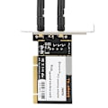 Miniatyrbillede 4 af 8: PCI Desktop Adapter 300Mbps 802.11b g n Trådløst WiFi netværkskort 2 antenner AR9223
