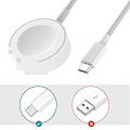 Miniatyrbilde 2 av 5: 6ft USB Magnetisk Ladingkabel - Hvit | Alt-i-ett Laderbase