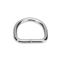 Miniatyrbilde 4 av 8: 50 stk D-ringer i premiumjern, solide, holdbare, falmefrie, utsøkte, brede bruksområder, metall D-ringer for vesker, klær, lommebok, sølv 2x11x11mm
