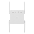 Miniatyrbilde 5 av 8: WiFi-rekkeviddeforlenger nettverksport veggplugg trådløs relé 1200M dobbel frekvens 100‑240VUS plugg