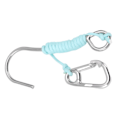 Miniatyrbillede 2 af 8: Dykning Enkelt Krog 316 Rustfrit Stål Anti-Tabt Rev Krog med Lanyard Glow in The Dark til Undervands Scuba Dykning Blå