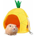 Miniatyrbillede 3 af 5: Hamac Ananas Hamsterhus Blød Hængekøje til Hamster Små Dyr Bur til Kæledyr Marsvin Hamac Acce
