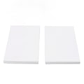 Miniatyrbild 1 av 8: 100 st Cardstock Bärbar små handmålade konstkort Papper Vita tomma vykort Pack Set för Art Mail