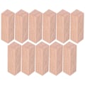 Pikkukuva 7 / 8: 11 kpl kaiverruspuupalikkaa viimeistelemätön puuleima luonnonpyökki DIY veistotyökalu 7 x 2 x 2 cm aloittelijoille ja asiantuntijoille