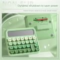 Miniatyrbillede 4 af 5: 12-cifret sød lommeregner, mekanisk switch-design, gradient brun