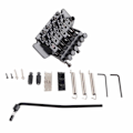 Miniatyrbillede 2 af 8: Tremolo Bridge System Double Rocking Spring Stabilizer Device for Electric GuitarBlack