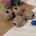 Miniatyrbillede 5 af 8: DIY hamp reb tråd naturlig jute snor ledning til fest bryllup gave håndværk dekoration