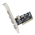 Pikkukuva 4 / 8: PCI-laajennuskortti 4-porttiseen USB2.0-hub-sovittimeen, nopea muuntaja, universaali PC-lisävaruste