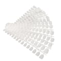 Miniatyrbilde 5 av 8: 300 stk negler tips frostet kort oval ultra tynn umerket falske negler tips DIY neglekunst for neglesalonger