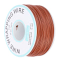 Miniatyrbillede 6 af 8: Kobbertrådskredsløb Flying Wire Tinnet Single Core Electronic Connecting LineBrown