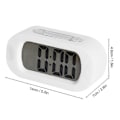 Miniatyrbillede 4 af 4: Simpelt Digitalt LCD Sengeskabs Vækkeur med Snooze og Elektronisk Tidsvisning