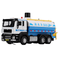 Miniatyrbild 3 av 8: 1/50 Vatten Tanker Modell Legering Pull Back Vatten Spray Sprinkler Lastbil Leksak för Pojkar Flickor Gåvor