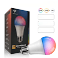 Miniatyrbild 6 av 8: E26 9W WiFi LED Smart Bulb APP Fjärrkontroll Smart WiFi Ljuslampa Varm Vit RGBCW Lampa 100‑130V