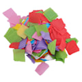 Miniatyrbillede 2 af 8: Farverige papirkonfetti rombeform 2in 420g flerfarvet konfetti dekoration til fest bryllup babyshowers