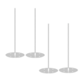 Miniatyrbillede 1 af 5: 4 stk. Klar Akryl Donut Display Stand