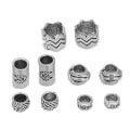 Miniatyrbilde 2 av 8: 10 stk Viking Beard Beads Antikke Dreadlock Tube Beads anheng for hårdekorasjoner