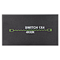 Miniatyrbilde 6 av 8: High Definition Multimedia Interface Splitter 4k 1 in 4 Out Stabil Pålitelig Praktisk Datamaskin Enhet Spenning 100‑240VEU Plugg