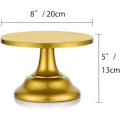Miniatyrbillede 2 af 4: Guld Kageopsats Bryllup Dessert Cupcakes 20cm Rund Kageopsats Eftermiddagste Fødselsdagsfest Bryllup