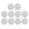 Miniatyrbild 1 av 8: 10 st 5 tums mjuka densitetsgränssnittsdynor, utbyte av slipsvamp Bufferkudde Sander Bufferkuddar 6 hål