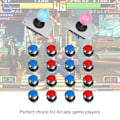 Pikkukuva 8 / 8: Tarvikkeet Arcade Zero Delay USB -enkooderisarjalle DIY -sarja Peli USB -kaapeli LED -painike