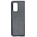 Miniatyrbillede 4 af 8: Business Style Pattern Læder Smartphone Etui til Xiaomi MIX FOLD Etui til Telefonbeskyttelse Blå