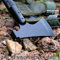 Miniatyrbillede 5 af 8: Camping Økse Foldbar Bærbar Multi Tool Kits Økse Hatchet med Skede til Udendørs Camping Vandreture Rygsækrejser