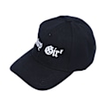 Miniatyrbillede 2 af 8: Børnebroderet kasket Justerbar Toddler Baseball Hat Baby Leisure Hat til alder 15 (Sort C )