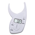 Miniatyrbild 1 av 5: Skin Fat Caliper Portabel Lättvikt Bekvämt grepp Exakt mätning Digital Fat Caliper Vit