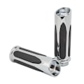 Miniatyrbilde 6 av 8: 2 stk 25mm motorsykkelgrep Antiskid grepjustering håndgrep for Touring 883 120 Custom Chrome