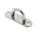 Miniatyrbillede 4 af 5: 6 x 304 Marine Grade Rustfrit Stål Aflang Pad Øje Plade Stape Båd Dæk 6mm-