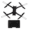Pikkukuva 3 / 8: XT8 Mini-lennokki Ilmakuvaus RC FPV -lennokit 4K Kaksoiskamera Monivärinen Valo Lentokone Lelut Musta Kaksoisakku