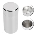 Miniatyrbillede 8 af 8: Bærbar 304 rustfrit stål forseglet teblad opbevaringskrukke beholder kaffebønnebeholder L størrelse 550ml