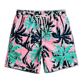Miniatyrbilde 1 av 5: Menn Hurtigtørkende Badebukser Strandshorts Casual Trenings Shorts med Glidelås Lommer og Mesh Fôr
