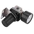 Miniatyrbillede 8 af 8: Pneumatisk regulator Justerbar lufttryk Kompressor Kontrolventil Måler G1/4 Tilslutning