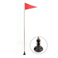Miniatyrbillede 1 af 5: Kajak Sikkerhedsflag Monteringssæt Universelt Kajak Gør-det-selv Tilbehør til Båd Kano Yacht Dinghy
